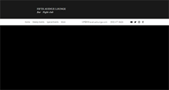 Desktop Screenshot of fifthavenuelounge.com